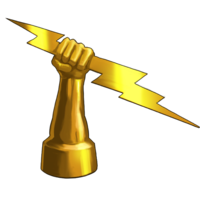 zeus' lightning bolt