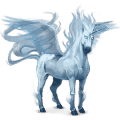 winged draught unicorn air element