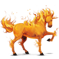draught unicorn fire element