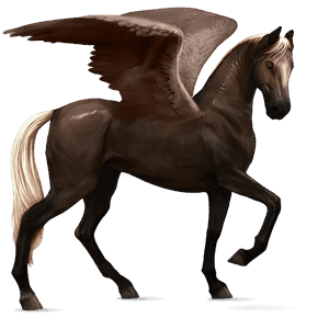 riding pegasus flaxen chestnut 