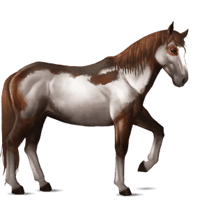 riding horse thoroughbred flaxen chestnut 