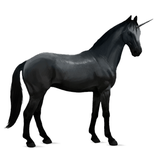 riding unicorn holsteiner flaxen chestnut 