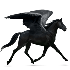 riding pegasus thoroughbred chestnut