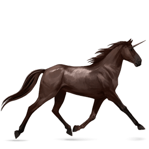 riding unicorn french trotter liver chestnut