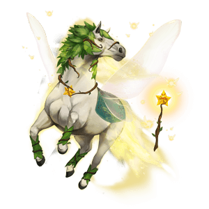 winged unicorn pony  fairy