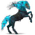 draught horse ghost rider