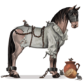 unicorn pony iron mask coat