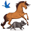 riding horse bay