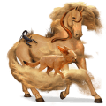 riding unicorn tennessee walker light grey