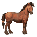 unicorn pony light grey