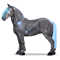 riding horse thoroughbred liver chestnut