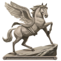 divine horse sculpture