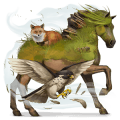 riding horse chestnut