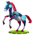 divine horse brick horse