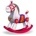 divine horse rocking horse