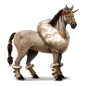 riding horse tennessee walker chestnut