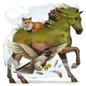 riding horse thoroughbred liver chestnut
